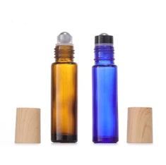 10 ml gintaro ritininiai buteliai